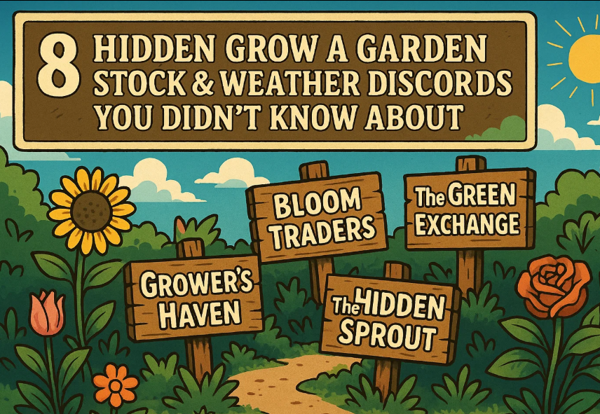 8 Hidden Grow a Garden Stock & Weather Discords You Didn’t Know About