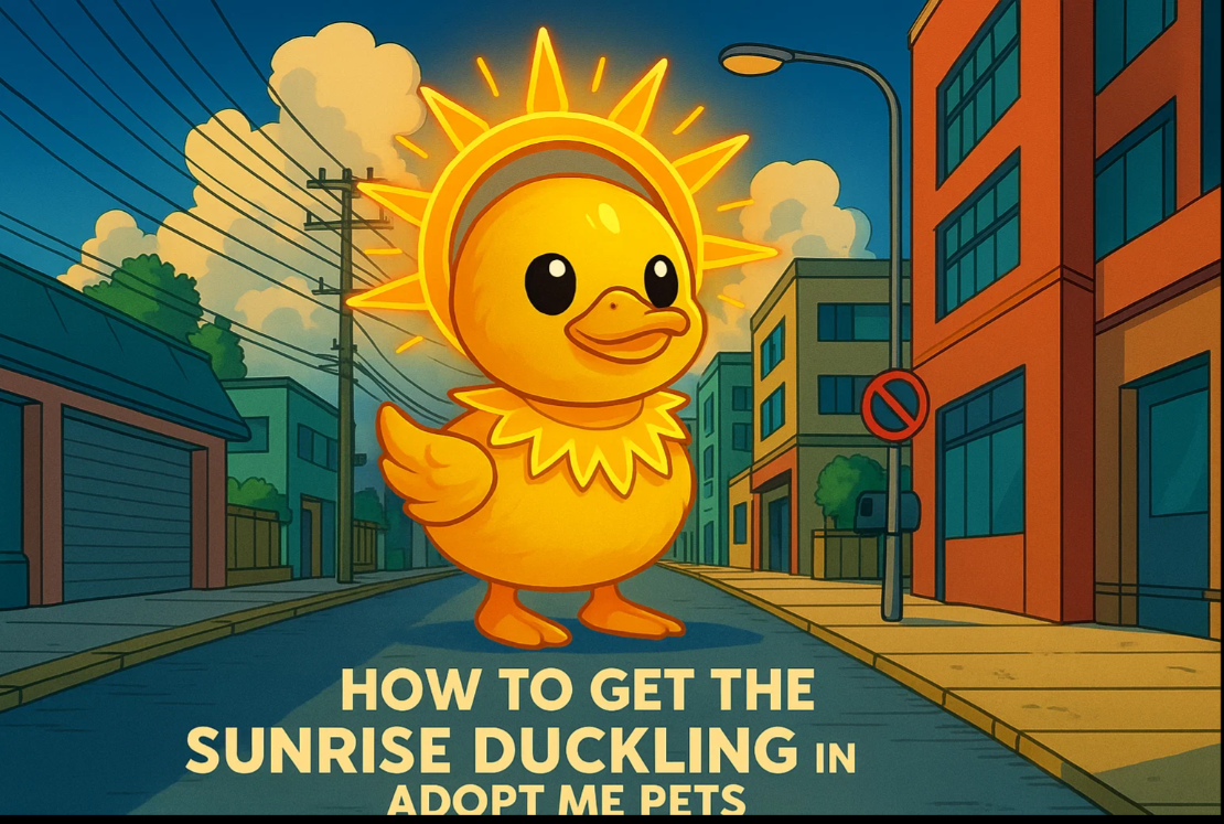 How to Get the Sunrise Duckling in Adopt Me Pets