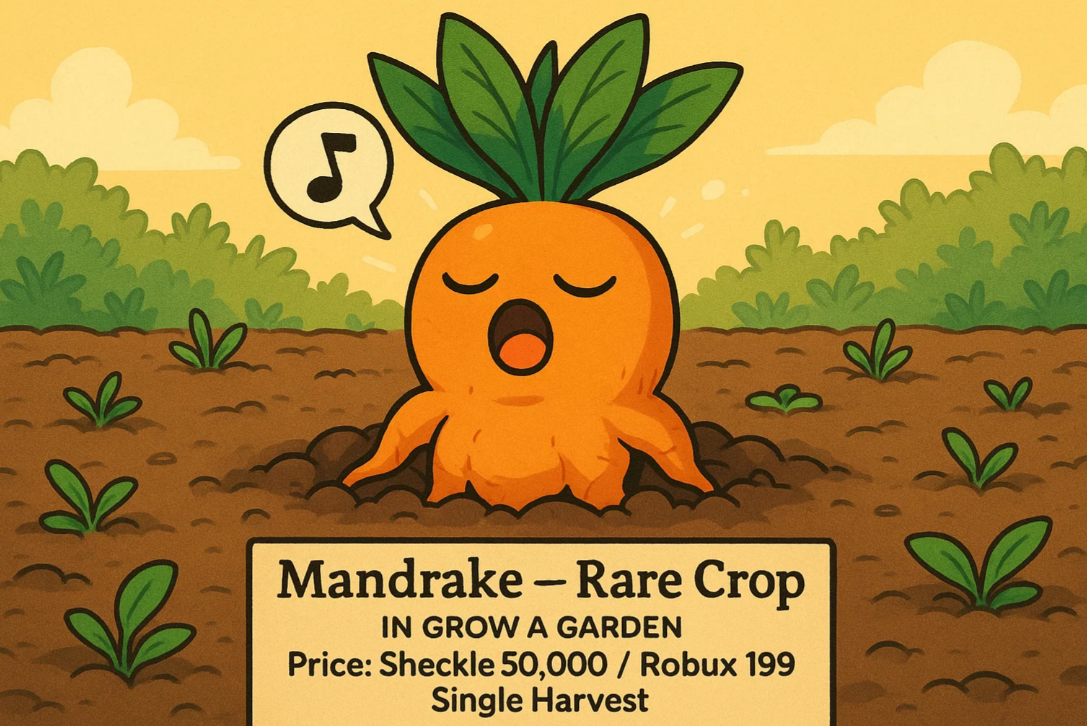 How to Get Mandrake in Grow A Garden