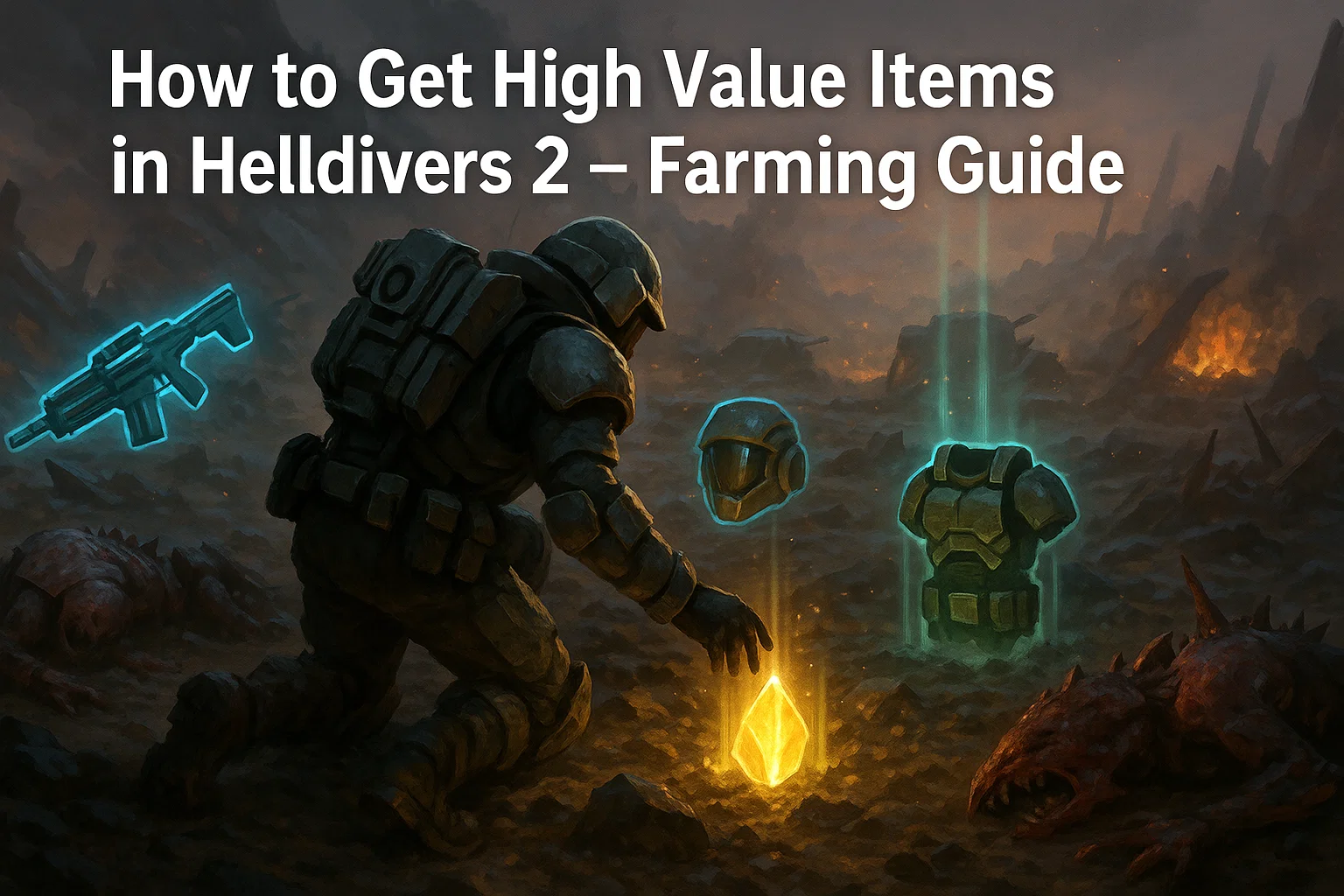 How to Get High Value Items in Helldivers 2 (Farming Guide)