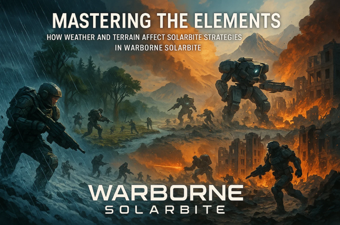 Mastering the Elements: How Weather and Terrain Affect Solarbite Strategies in Warborne Solarbite