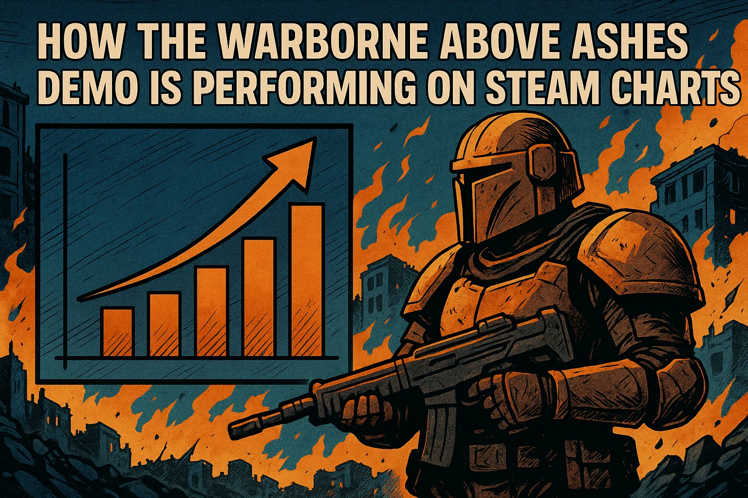 How the Warborne Above Ashes Demo Is Performing on Steam Charts