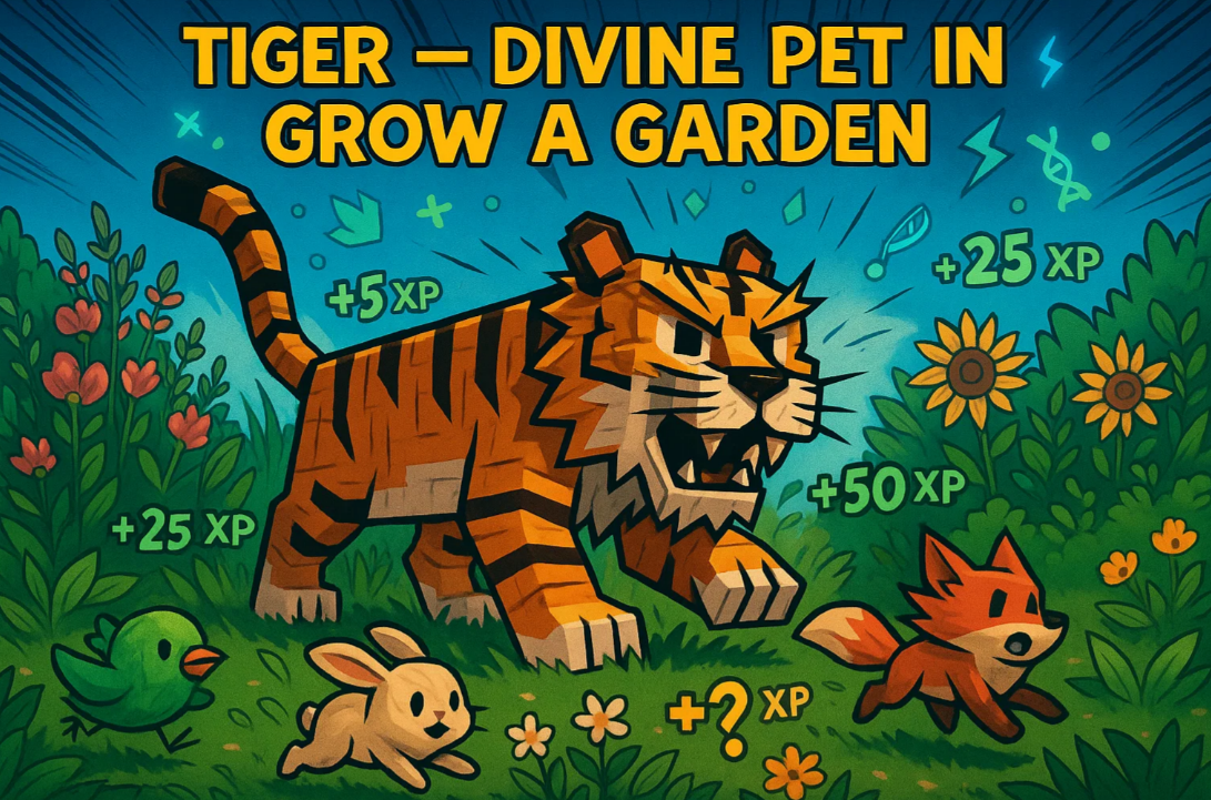 How to Get Tiger in Grow a Garden