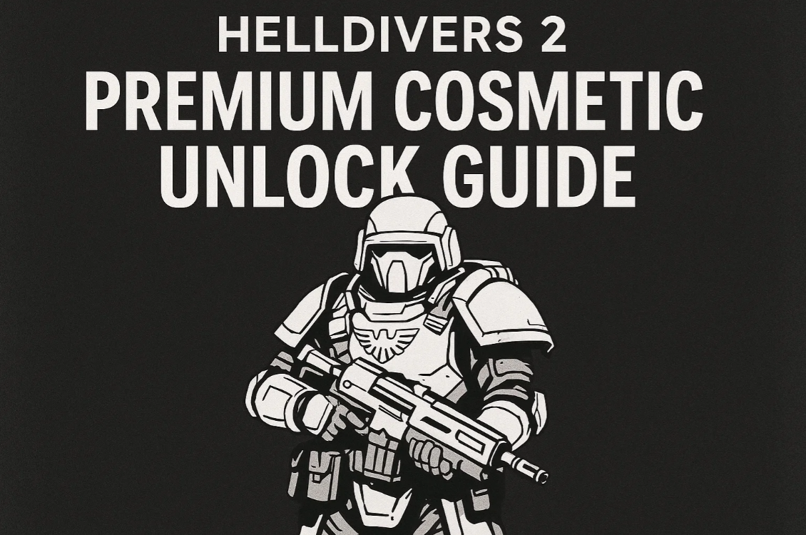 Helldivers 2 Premium Cosmetic Unlock Guide