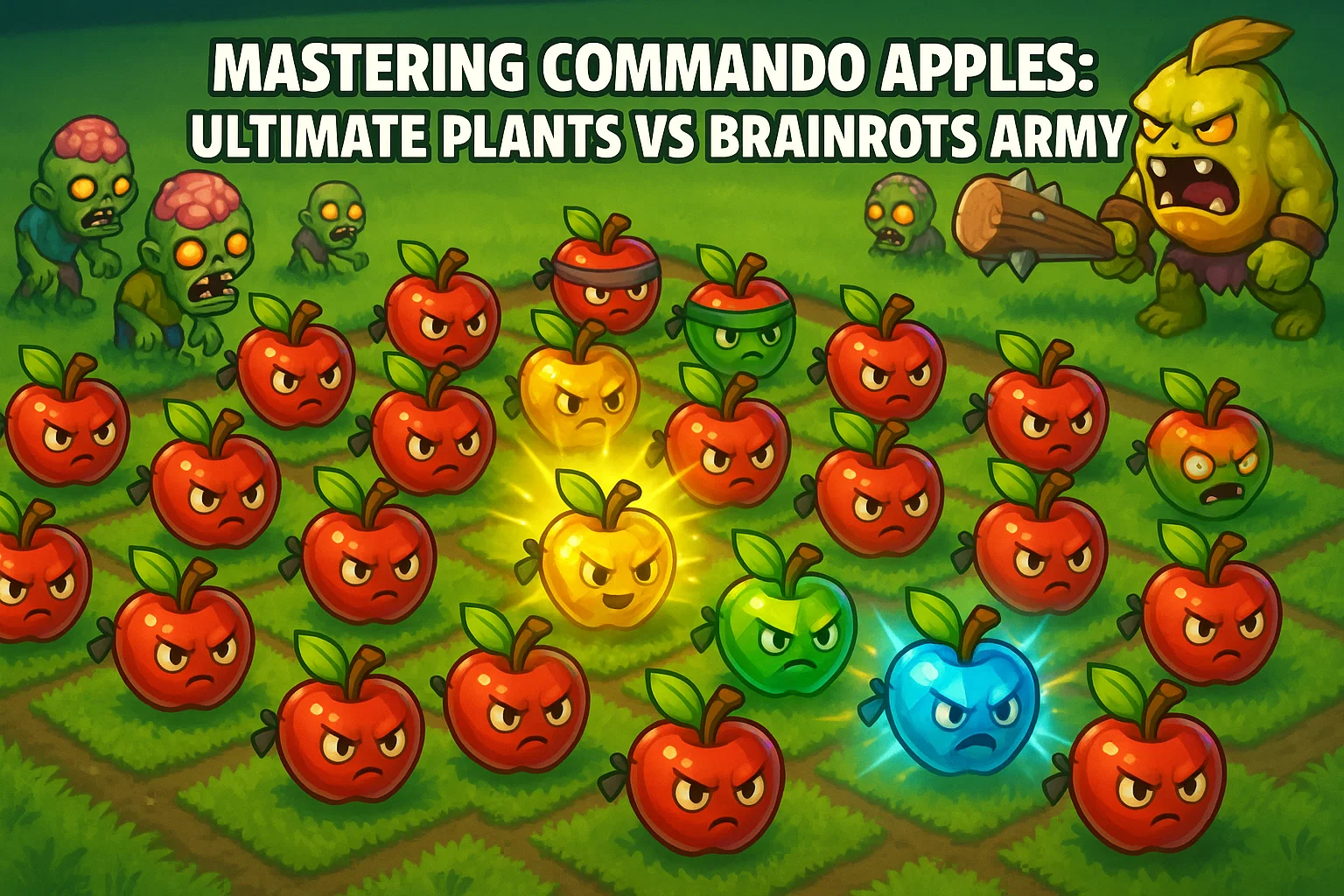Building the Ultimate Commando Apple Army in Plants Vs Brainrots: A Deep Dive into Power, Strategy, and Efficiency