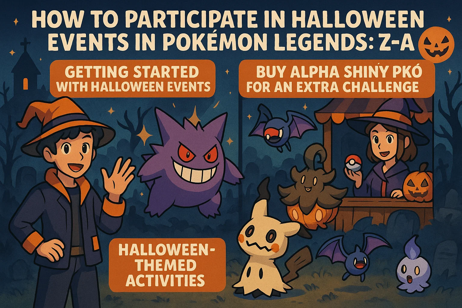 How to Participate in Halloween Events in Pokémon Legends: Z-A