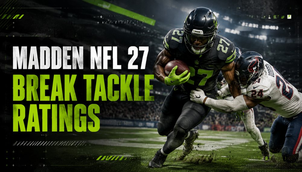 Top Madden NFL 27 Players With the Best Break Tackle Attributes